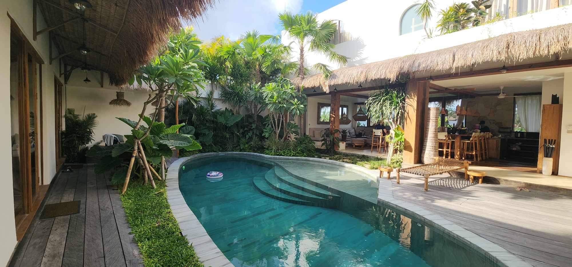 A peaceful tropical villa and pool in Bali